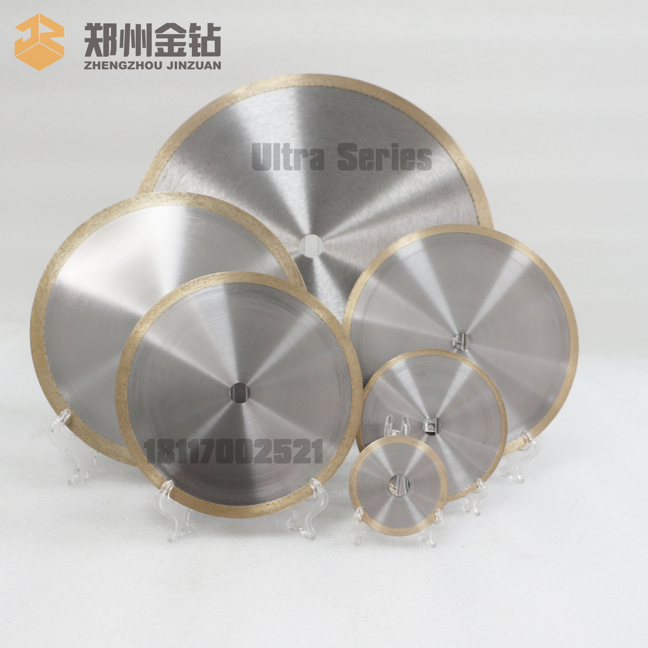 JZDIA Ultra series diamond blade for glass bottle, tube and rod