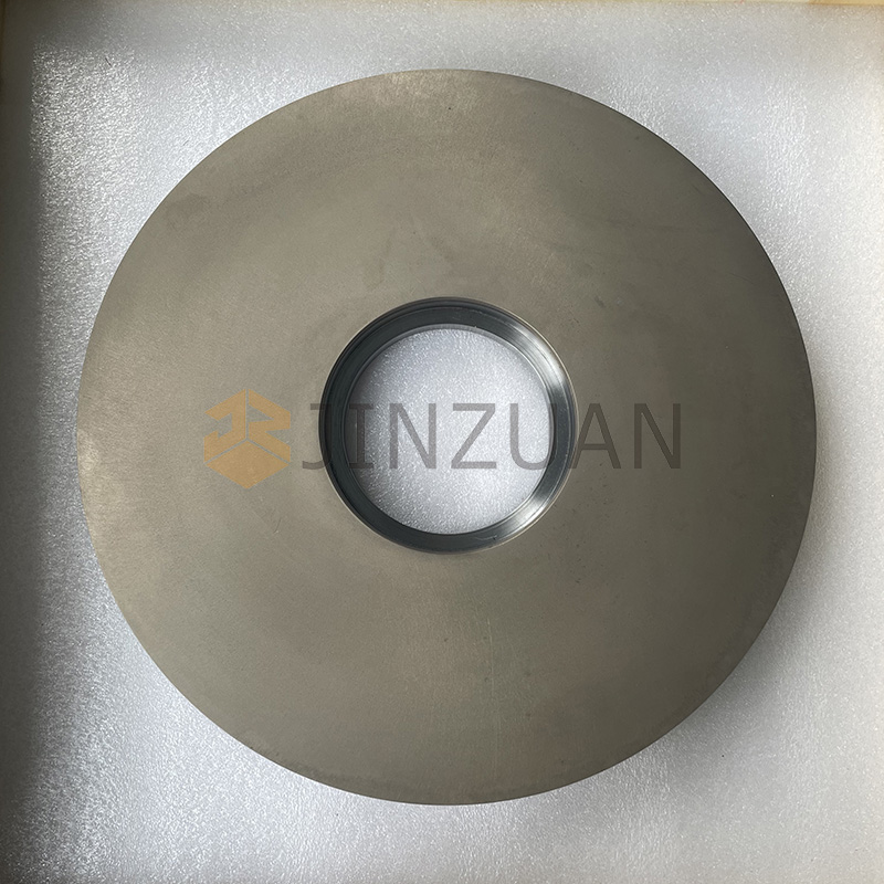 Diamond grinding wheel for alumina or crystal balls